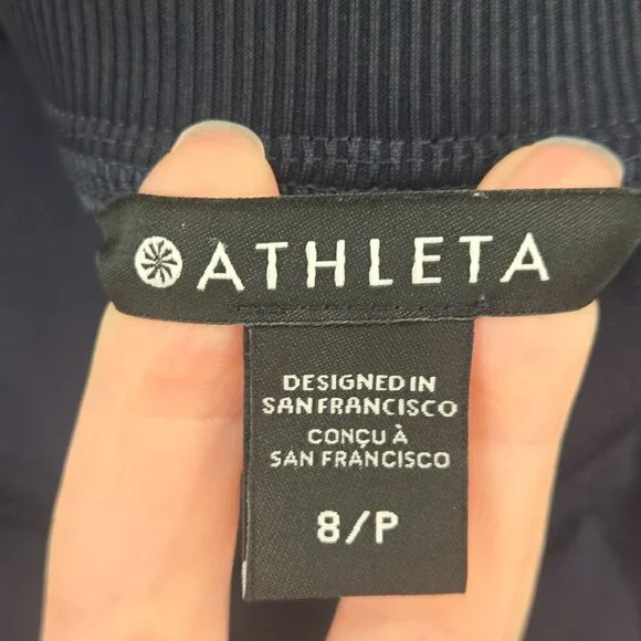 Athleta Brooklyn Ankle Pant - 8P Riptide Navy - Picture 5 of 6